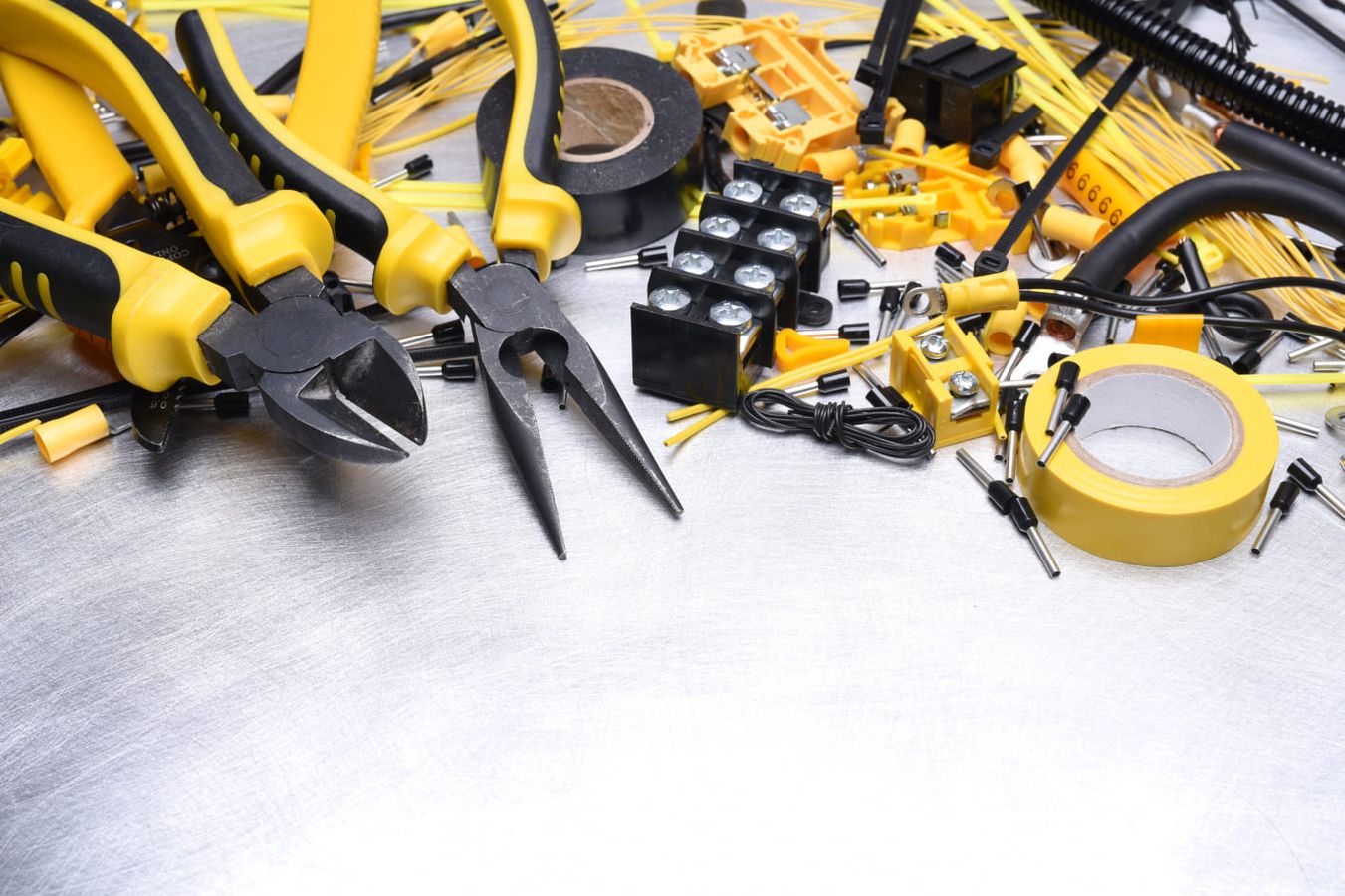 Gelbe Werkzeuge